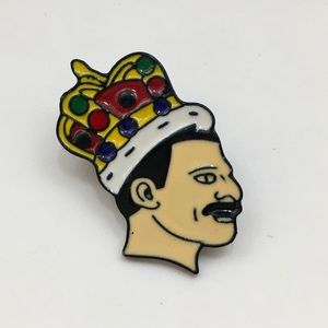 Queen Freddy Mercury pin